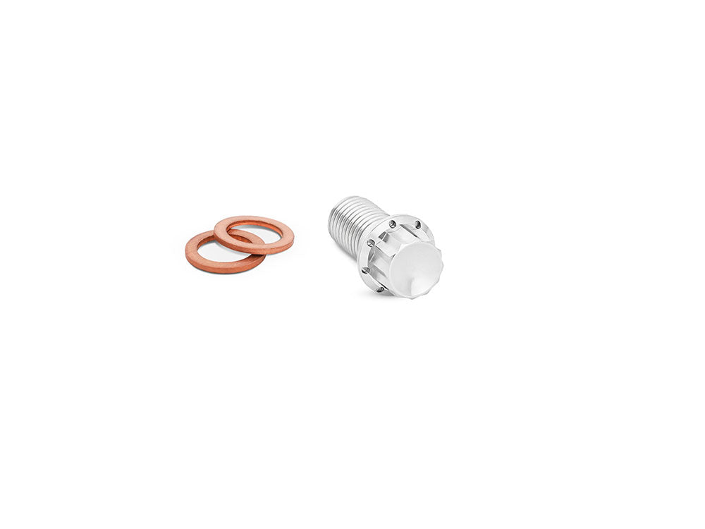 Titanium 12-Point 12mm M12 x 1.50 Banjo Bolt - Polished