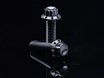 Titanium 12-Point Transmission Top Cover Bolt Kit - Black. Fits Softail 2007-2024, Most Touring 2007-2024 & Dyna 2006-2017