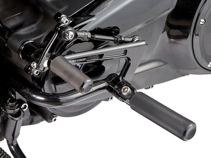 Mid Controls - Black. Fits Touring 2014-2023