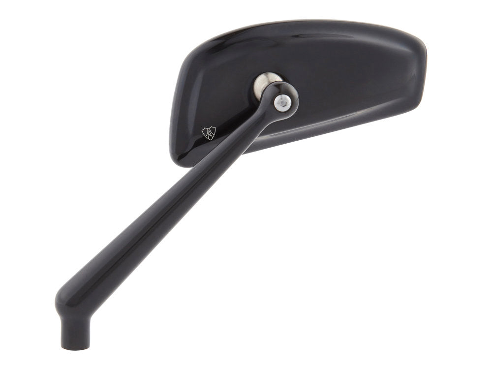 Tearchop Mirror - Black. Fits Left.