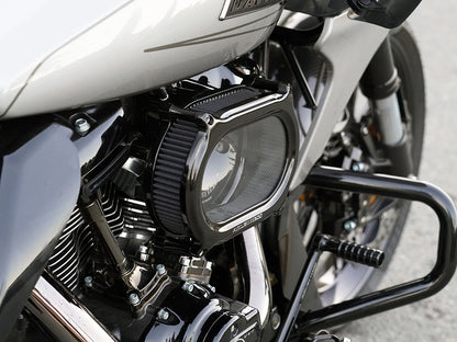 Method Oval Performance Air Cleaner Kit - Black. Fits CVO Touring 2023up, Street Glide & Road Glide 2024up, Touring 2025up & Softail 2025up