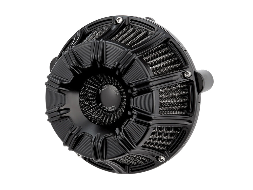 10-Gauge Air Cleaner Kit - Black. Fits CVO Touring 2023up, Street Glide & Road Glide 2024up, Touring 2025up & Softail 2025up