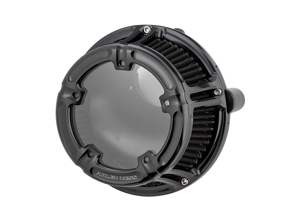 Method Clear Air Cleaner Kit - Black Anodized. Fits CVO Touring 2023up, Street Glide & Road Glide 2024up, Touring 2025up & Softail 2025up
