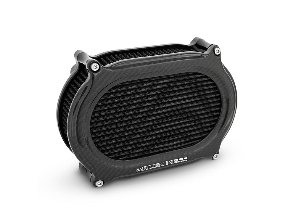 Stage 2 Oval Performance Air Cleaner Kit - Carbon Fibre. Fits CVO Touring 2023up, Street Glide & Road Glide 2024up, Touring 2025up & Softail 2025up