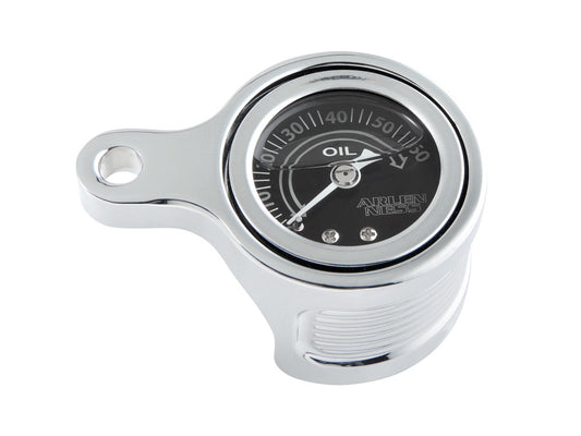 Method Oil Pressure Gauge - Chrome. Fits Milwaukee-Eight 2017up.