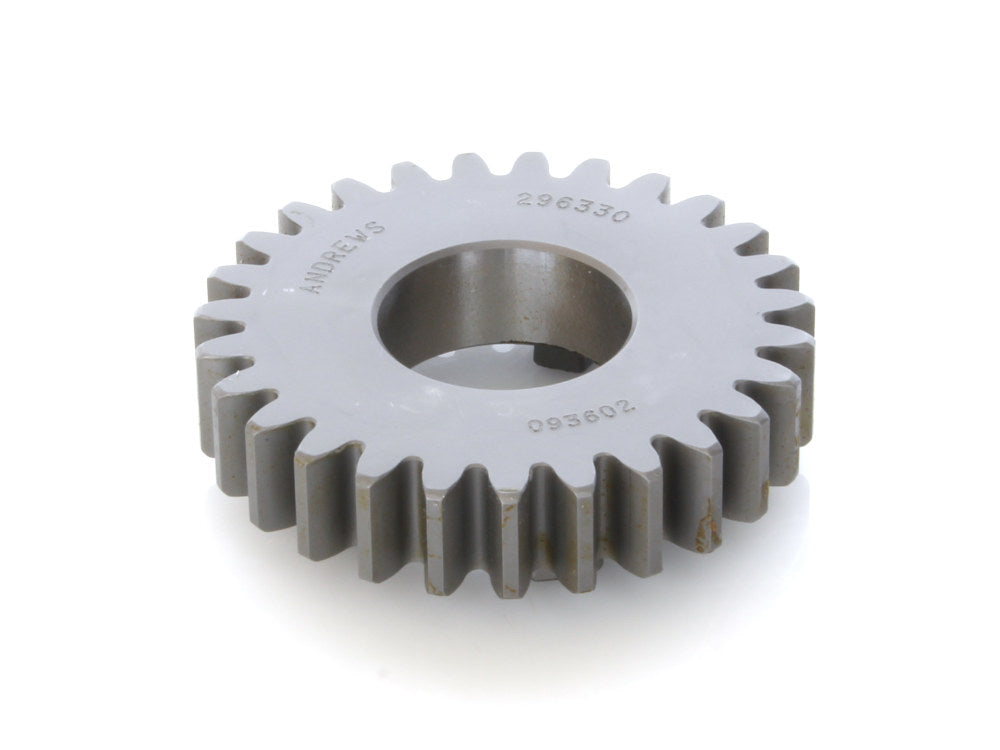 3rd Mainshaft & 2nd Countershaft Gear. Fits 5Spd Big Twin 1984-2006.