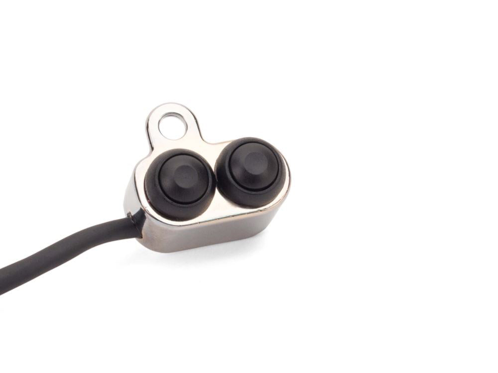 Handlebar Control Switch - Chrome. Fits Bikes with Air Suspension.