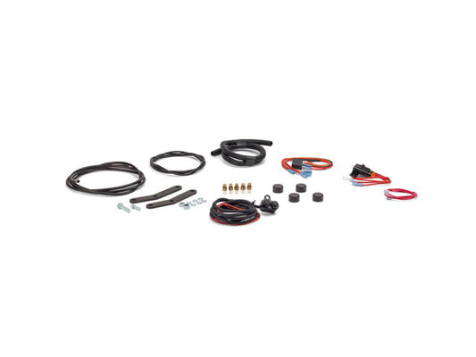 Rear Air Shock Absorbers - Black. Fits Touring 2009up.