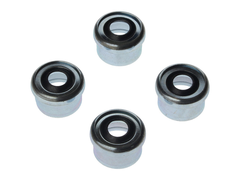 Valve Guide Seals. Fits Big Twin 1984-2004, Sportster & Buell 1986-2003 using AV&V Guides.