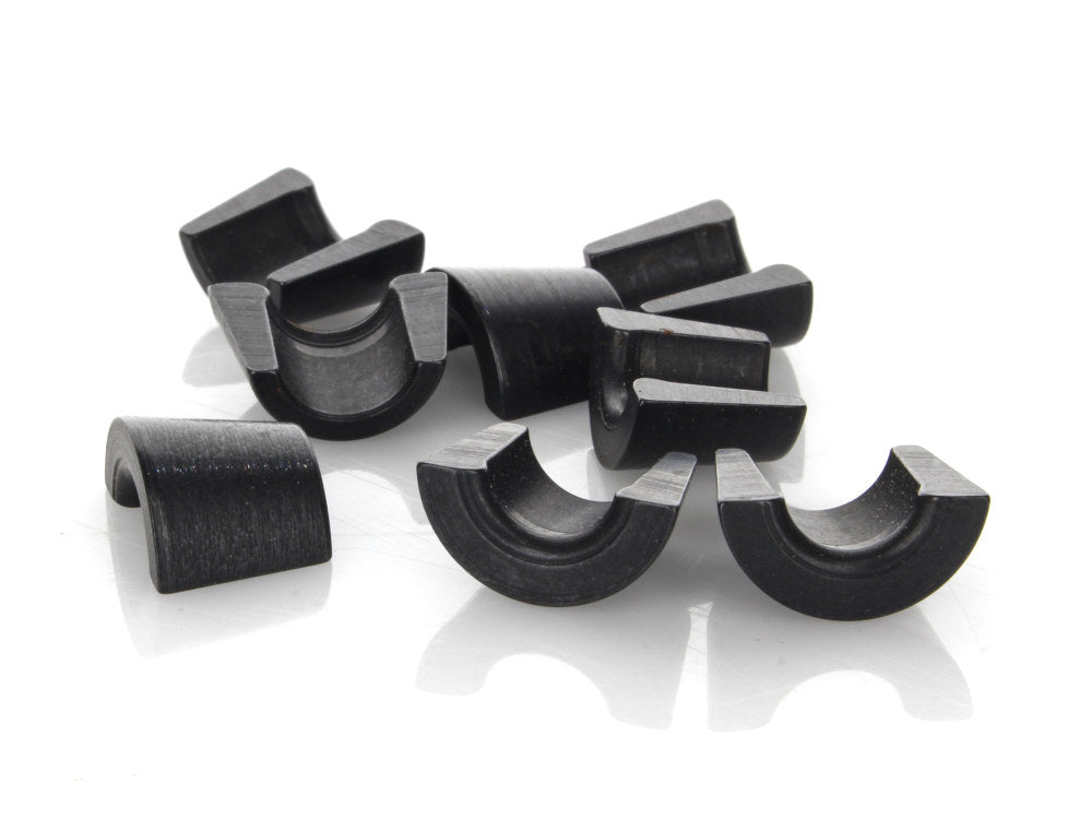 Valve Keepers. Fits Twin Cam 2005-2017 with AV&V Valves Springs Only.