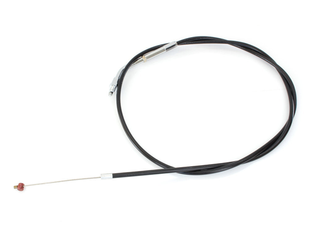 41in. Long Black Vinyl Throttle Cable. Fits Big Twin 1981-1988