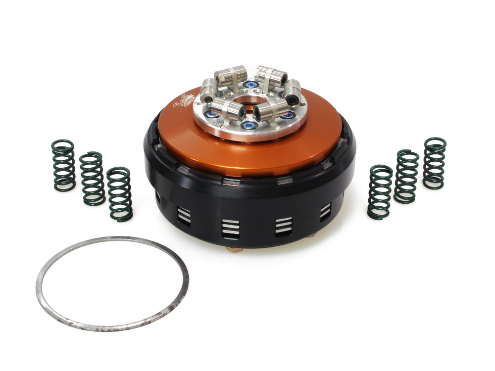 Complete Scorpion Billet Lock-Up Clutch with Basket. Fits 6sp Twin Cam 2007-2017 With Hydraulic Clutch.