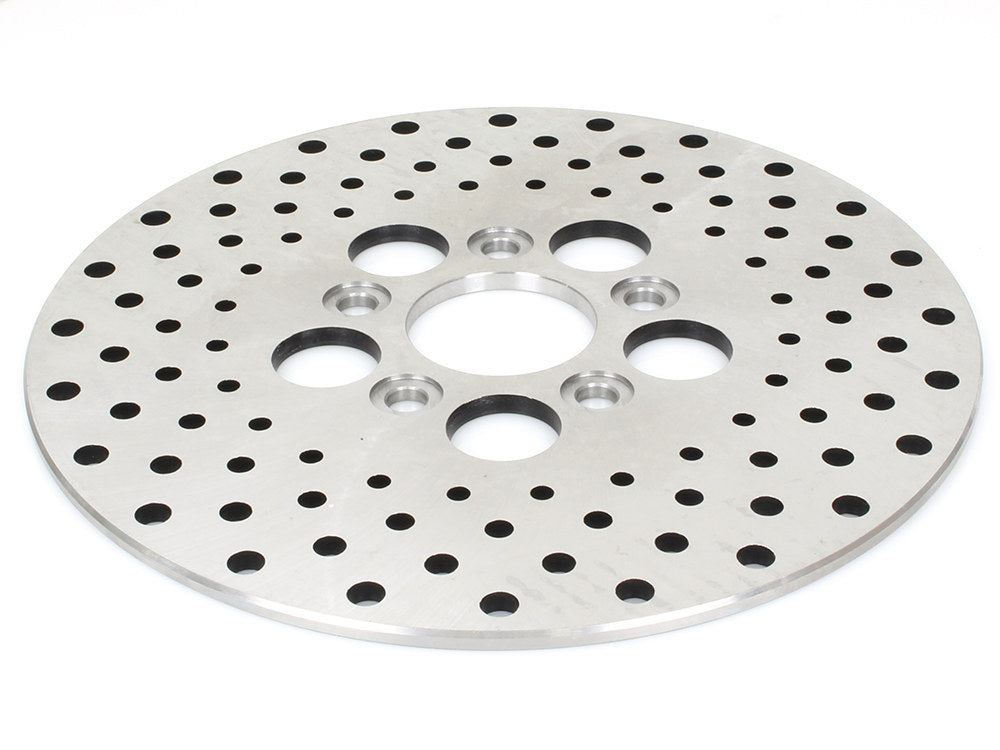 10in. Front & Rear Disc Rotor - Stainless Steel. Fits Front on FL 1972-1984, FX & Sportster 1973 & Rear on Big Twin 1973-1980.