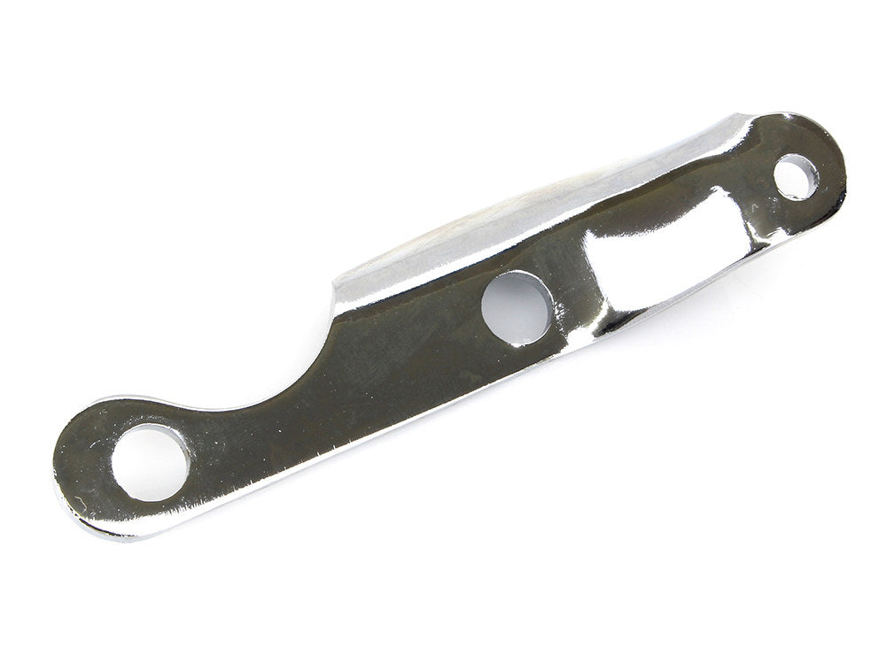Jiffy Stand Spring Plate - Chrome. Fits Big Twin 1936-1985.