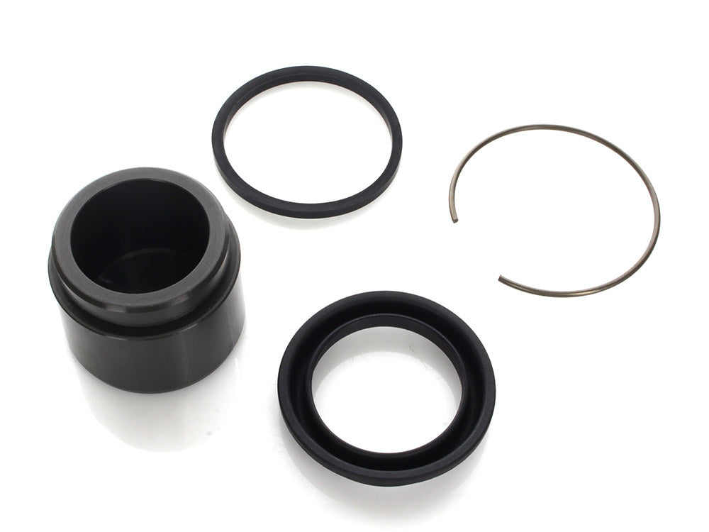 Rear Caliper Rebuild Kit with Piston & Seals. Fits Big Twin & Sportster 1987-1999.