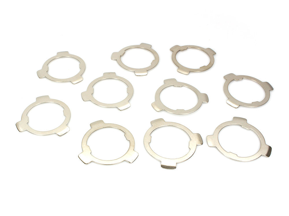 Transmission Main Shaft Sprocket Locktab - Pack 10. Fits Big Twin 1936-Early 1983.