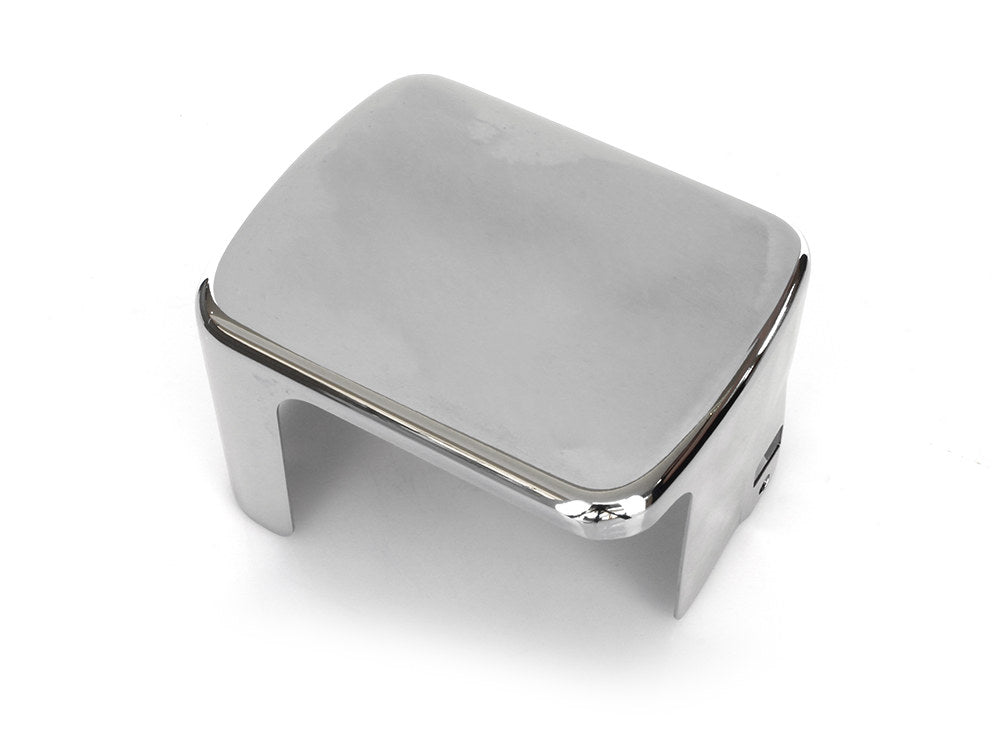 Coil Cover - Chrome. Fits Carbureted Softail Models 2000-2006.
