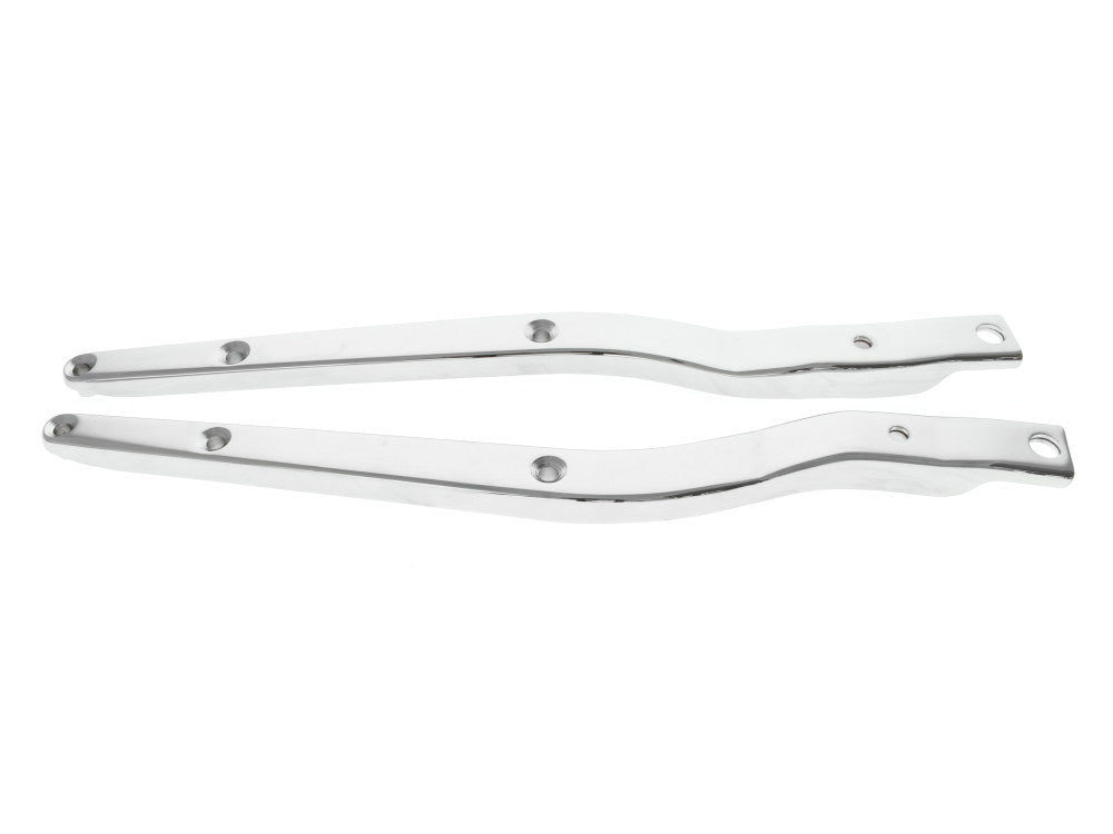 Rear Fender Struts - Chrome. Fits 4Spd FL 1958-1984.