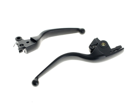 Hand Levers - Black. Fits Softail 2025up