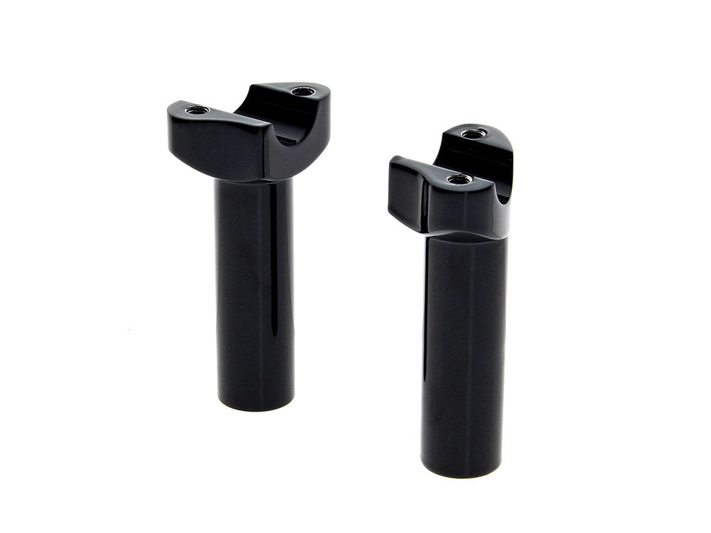 4-1/2in. Straight Risers - Black. Fits 1in. Handlebar.