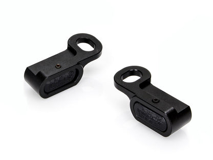 Under Perch Turn Signals - Black. Fits Softail S 2016-2017, V-Rod 2009-2017 & Touring 2009-2020 Models with Hydraulic Clutch.