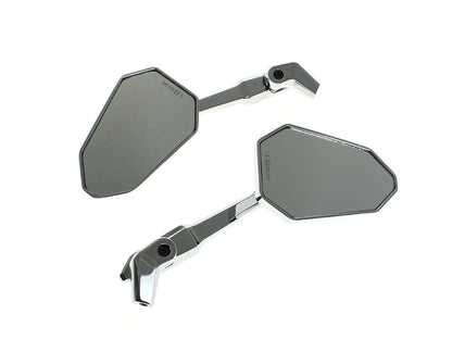 Extremity Mirrors with Adjustable Stem - Chrome