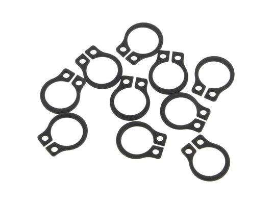 Clutch Throw Out Bearing Retainer Circlip - Pack of 10. Fits Big Twin 1975-2010.