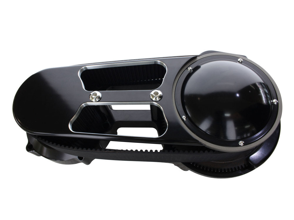 2-3/4in. Open Primary Belt Drive Kit - Black. Fits Softail 2007-2017 & Dyna 2006-2017.