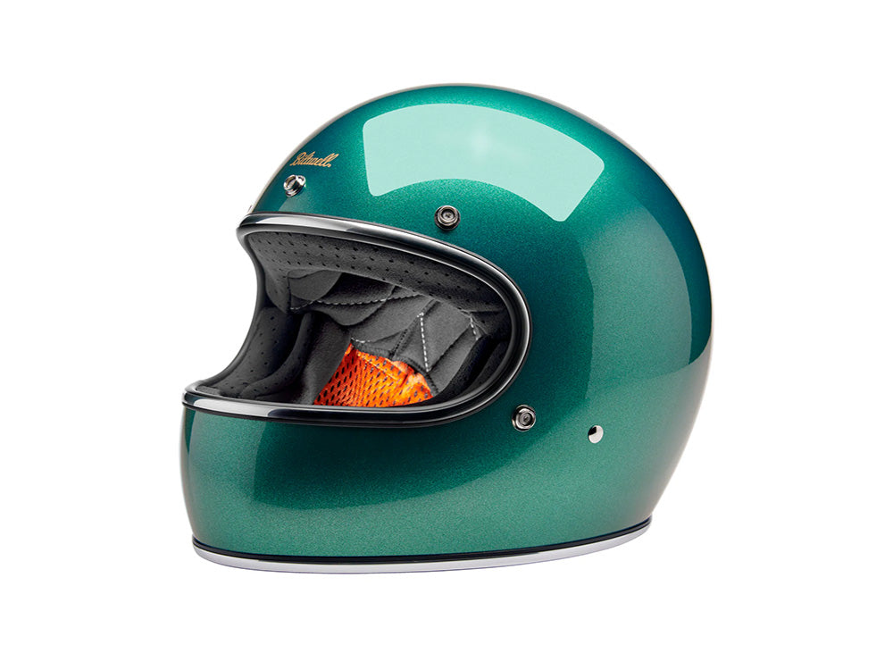 Gringo Helmet - Metallic Catalina. Size Medium with ECE R22.06 Compliance