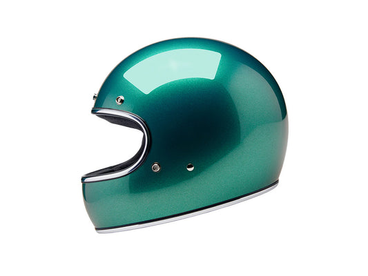 Gringo Helmet - Metallic Catalina. Size X-Large with ECE R22.06 Compliance