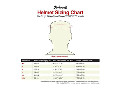 Gringo Helmet - Sunset Spectrum. Size XX-Large with ECE R22.06 Compliance
