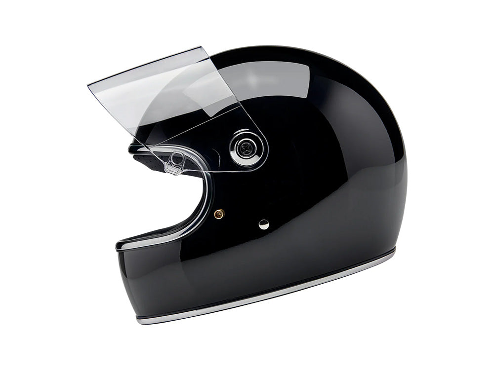 Gringo S Helmet - Gloss Black. Size Large with ECE R22.06 Compliance