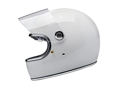 Gringo S Helmet - Gloss White. Size Large with ECE R22.06 Compliance