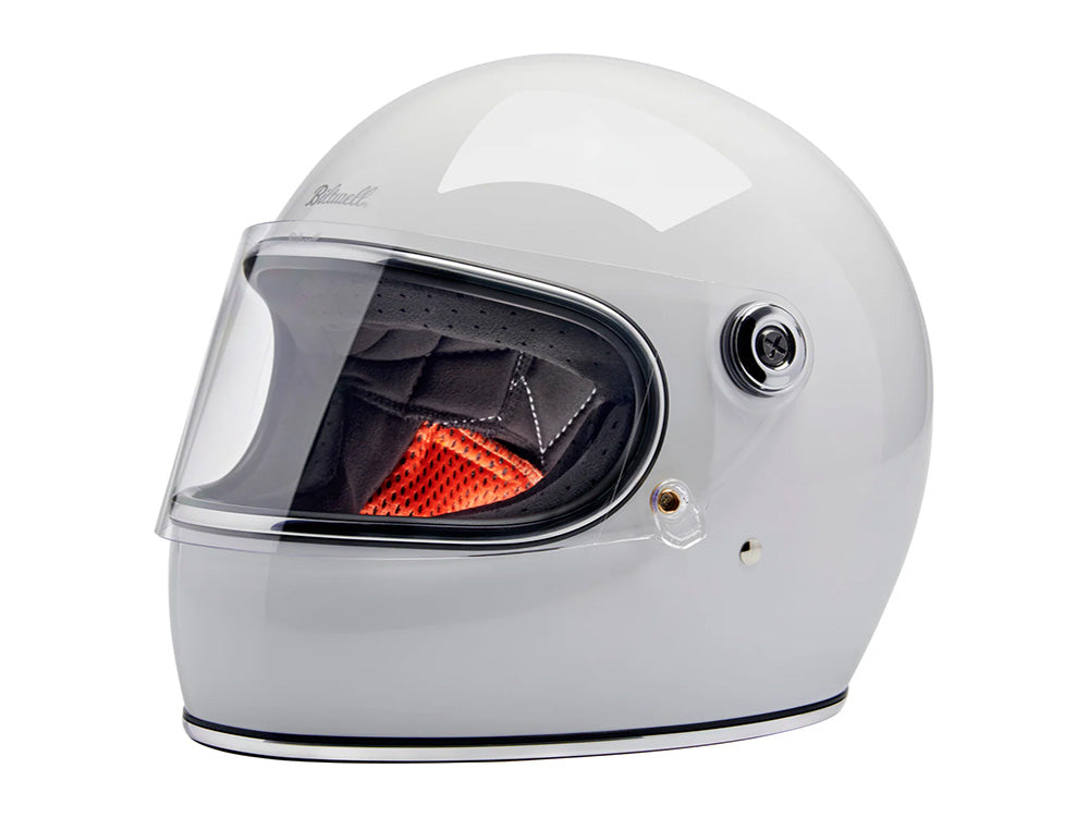 Gringo S Helmet - Gloss White. Size XX-Large with ECE R22.06 Compliance