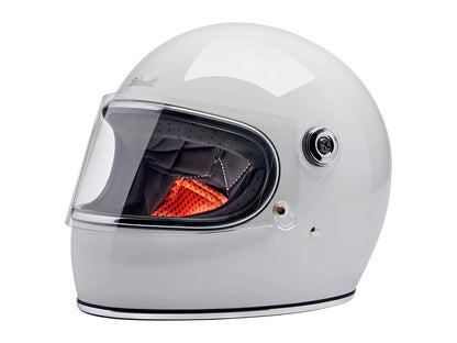 Gringo S Helmet - Gloss White. Size XX-Large with ECE R22.06 Compliance