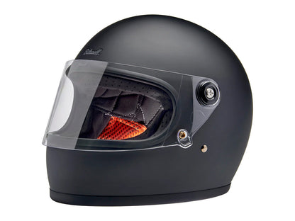 Gringo S Helmet - Flat Black. Size Small with ECE R22.06 Compliance