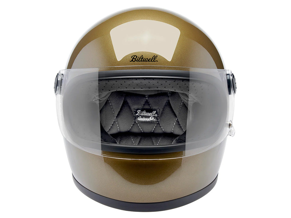 Gringo S Helmet - Metallic Ugly Gold. Size Small with ECE R22.06 Compliance