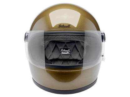 Gringo S Helmet - Metallic Ugly Gold. Size Large with ECE R22.06 Compliance