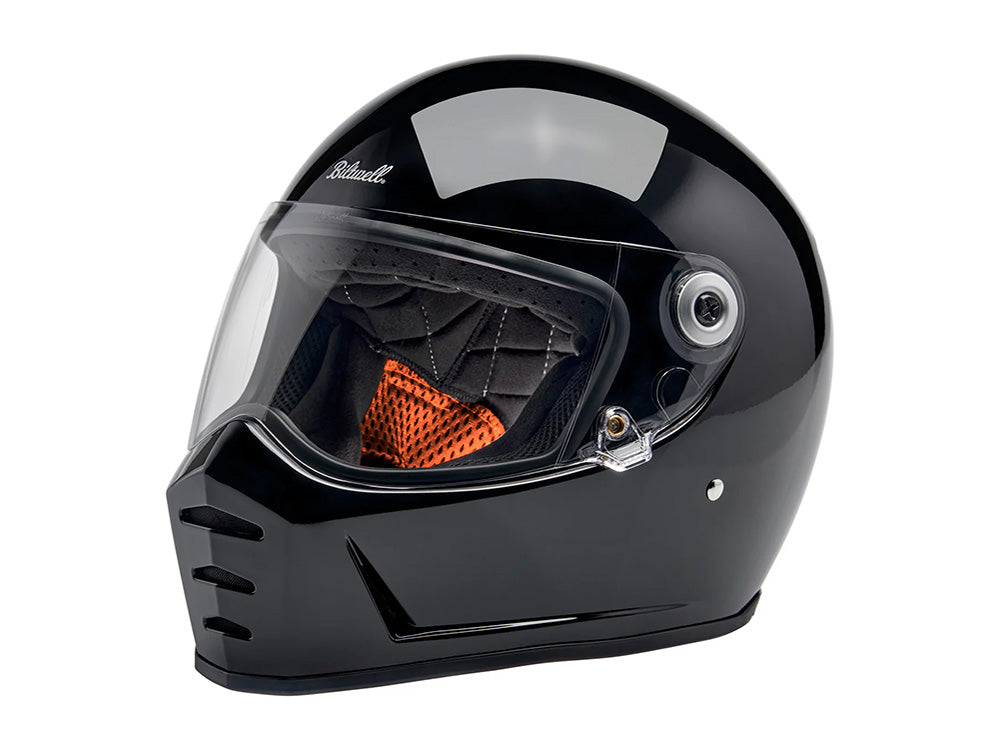 Lane Splitter Helmet - Gloss Black. Size Small with ECE R22.06 Compliance