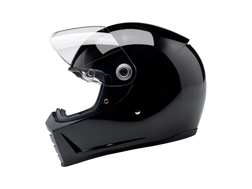 Lane Splitter Helmet - Gloss Black. Size Small with ECE R22.06 Compliance
