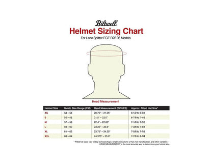 Lane Splitter Helmet - Gloss Black. Size XX-Large with ECE R22.06 Compliance