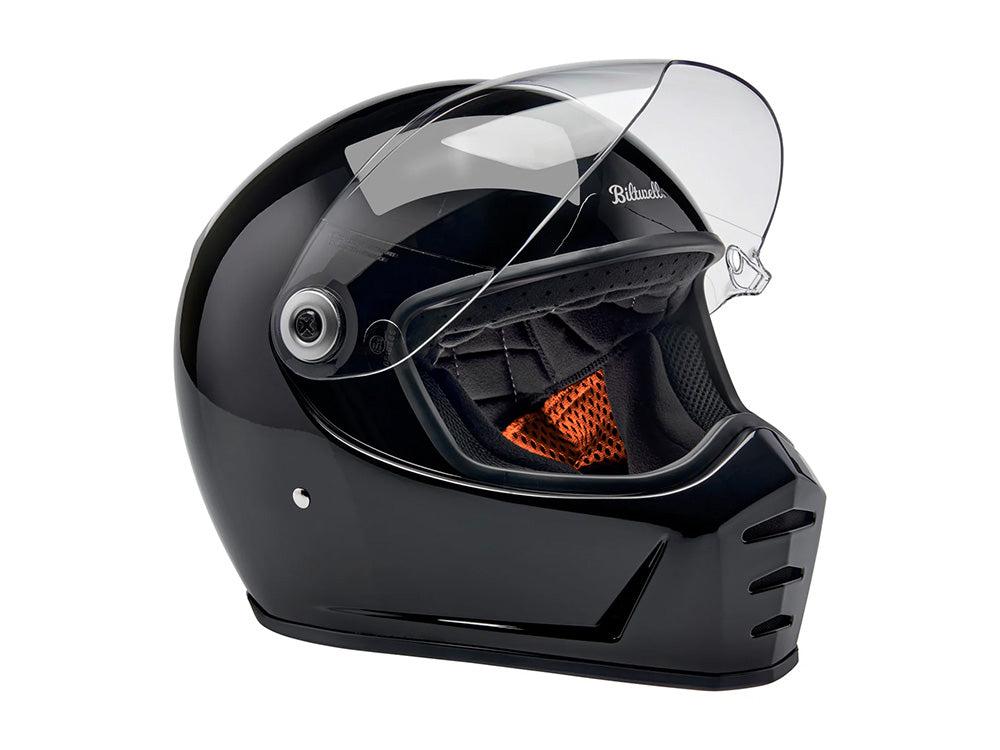 Lane Splitter Helmet - Gloss Black. Size XX-Large with ECE R22.06 Compliance