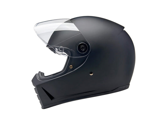 Lane Splitter Helmet - Flat Black. Size Small with ECE R22.06 Compliance