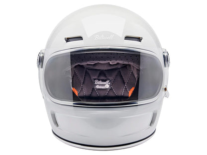 Gringo SV Helmet - Gloss White. Size X-Large with ECE R22.06 Compliance