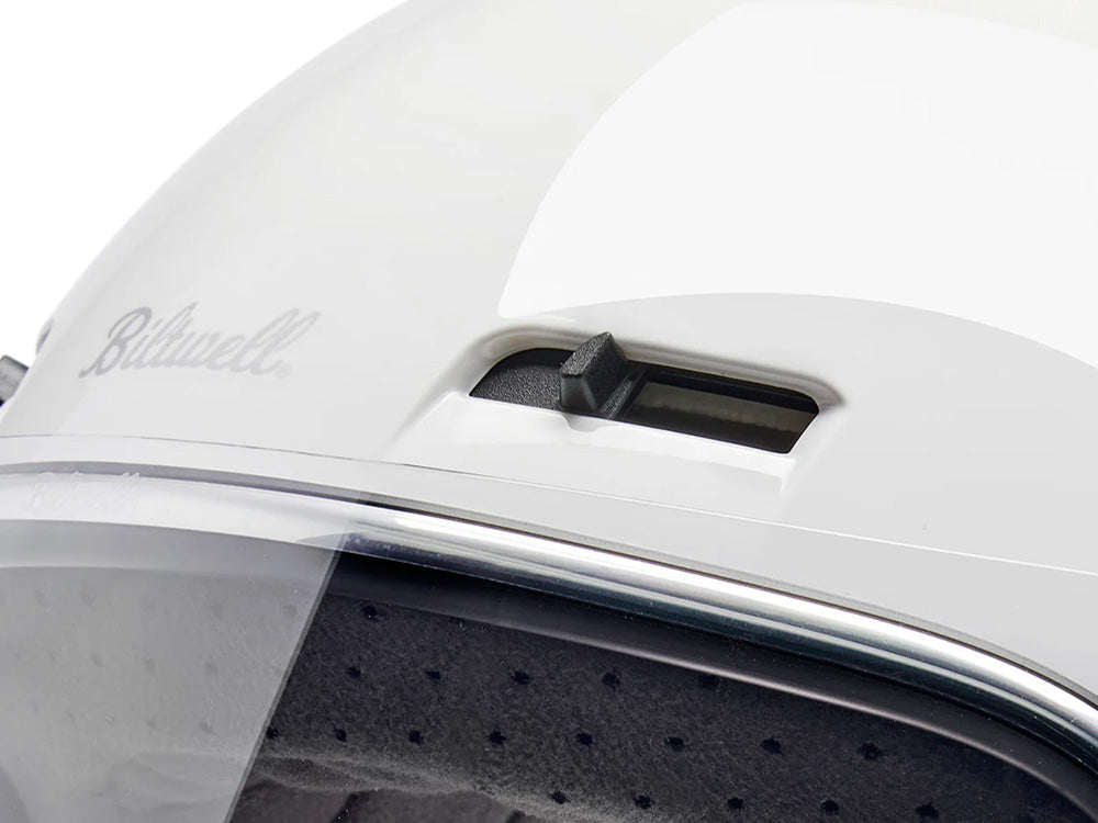 Gringo SV Helmet - Gloss White. Size X-Large with ECE R22.06 Compliance