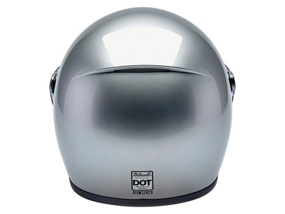 Gringo SV Helmet - Gloss Silver. Size Large with ECE R22.06 Compliance