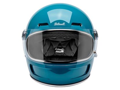 Gringo SV Helmet - Gloss Atlantic Teal. Size Medium with ECE R22.06 Compliance