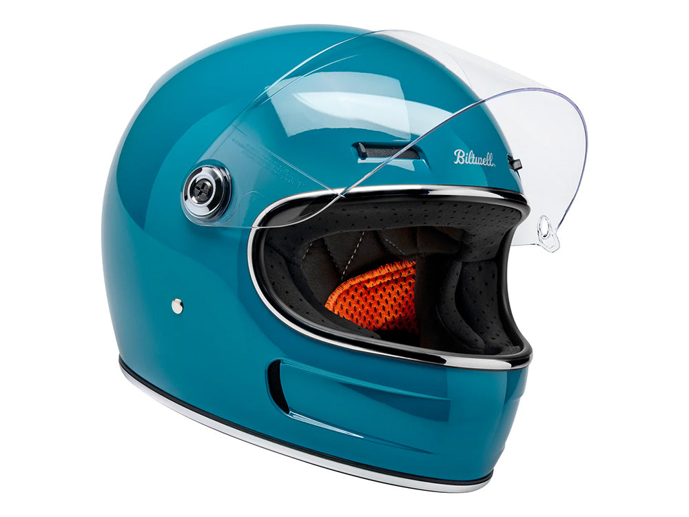 Gringo SV Helmet - Gloss Atlantic Teal. Size XX-Large with ECE R22.06 Compliance