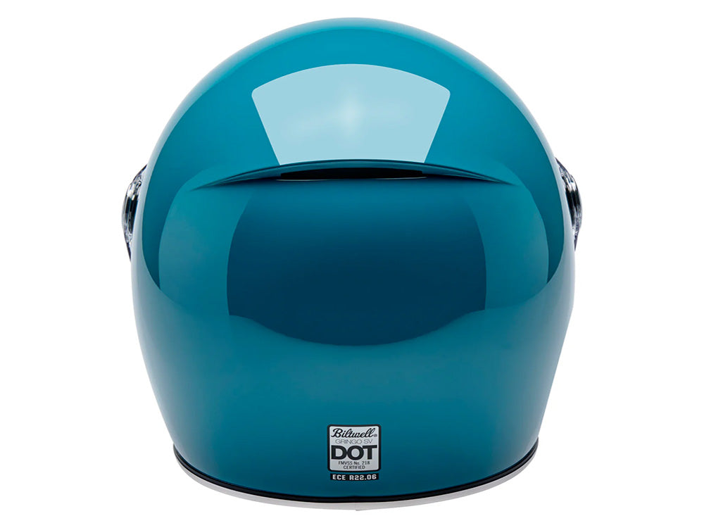 Gringo SV Helmet - Gloss Atlantic Teal. Size XX-Large with ECE R22.06 Compliance