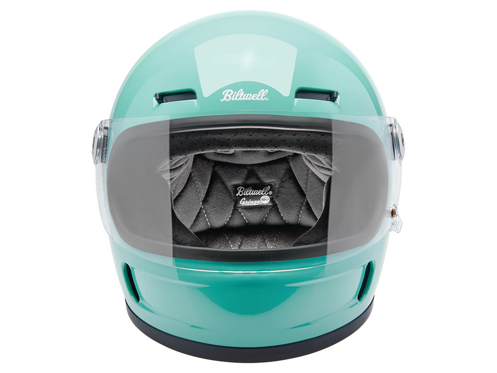 Gringo SV Helmet - Gloss Mint Julep. Size Large with ECE R22.06 Compliance